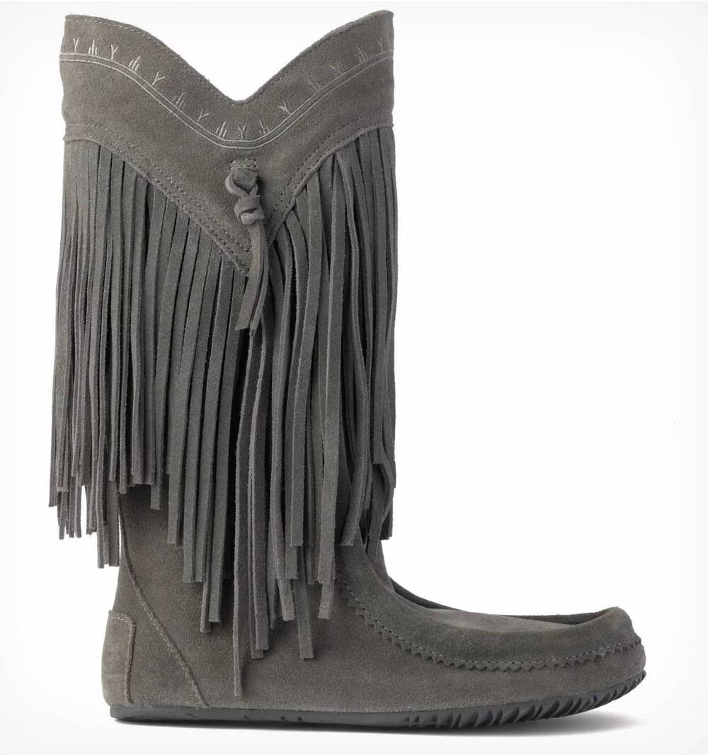 NEW MANITOBAH MUKLUKS women's dancer tall boot in charcoal